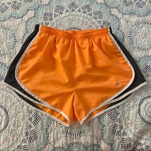 Orange medium Women’s Nike Dri Fit Athletic Shorts